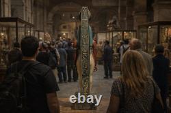 Ancienne statue égyptienne Isis Hathor déesse de l'amour et sculpture pharaon