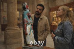 Ancienne statue égyptienne Isis Hathor déesse de l'amour et sculpture pharaon