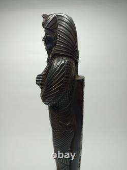 Ancienne statue égyptienne grande sculpture sarcophage de Toutankhamon art ph