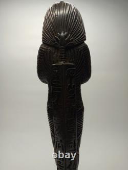 Ancienne statue égyptienne grande sculpture sarcophage de Toutankhamon art ph
