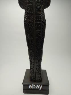 Ancienne statue égyptienne grande sculpture sarcophage de Toutankhamon art ph