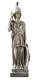 Ancienne Statue En Alb&acirc;tre Moul&eacute; De La D&eacute;esse Grecque Ath&eacute;na Avec Patine 25 C