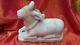 Ancienne Statue En Marbre Nandi Sculpture Du Temple De Shiva Fait Main Inde T