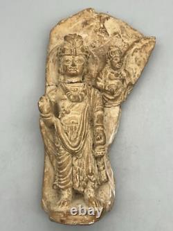 Ancienne statue en terre cuite du Gandhara Pakistan, sculpture murale du Gand