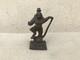 Ancienne Statue Idole Sculpture Seigneur Hindou En Cuivre Vintage Bal