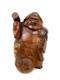 Ancienne Statue Japonaise Daikokuten Bois Dieu Chanceux Sculpture Sur Bois
