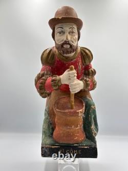 Ancienne statue religieuse bois sculpté Saint Côme Patron Chirurgiens martyr