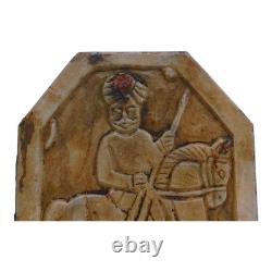 Ancienne statue / sculpture ancienne vintage en pierre de marbre sculptée à