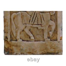 Ancienne statue / sculpture ancienne vintage en pierre de marbre sculptée à l