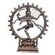 Ancienne Statue Sculpture Idole Nataraja Shiva En Polyr&eacute;sine Finition Pour