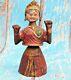 Ancienne Statue/sculpture Vintage Pour Poupée Dansante Thanjavur Tanjore En A