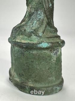 Ancienne statuette en bronze statue sculpture art okimono cuivre japonais
