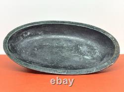 Ancienne statuette statue scène de 3 chats chatons joueurs