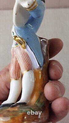 Anciennes figurines / statuettes / tulipiers, couple, polychrome