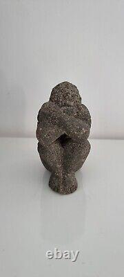 Antique Statue Sculpture Man. Stone Figurine Statuette Pierre Ancienne Homme