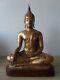 Antique Ancien Sukhothai Bronze Thai Buddha Bouddha Thaïlande