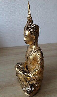 Antique ancien bronze Thai BUDDHA BOUDDHA Siam Thaïlande