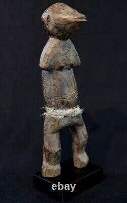 Art Africain Afrique Ancienne Statue Rituelle Losso Socle Nord Togo 36 Cms