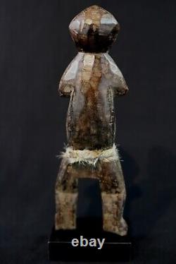 Art Africain Afrique Ancienne Statue Rituelle Losso Socle Nord Togo 36 Cms