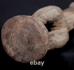 Art Africain Afrique Tribal Arte Ancienne Statue Rituelle Losso 39,5 Cms