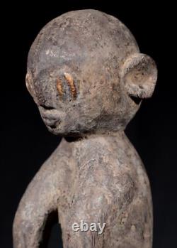 Art Africain Afrique Tribal Arte Ancienne Statue Rituelle Losso 39,5 Cms