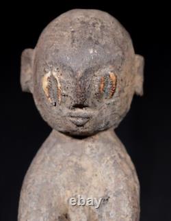 Art Africain Afrique Tribal Arte Ancienne Statue Rituelle Losso 39,5 Cms