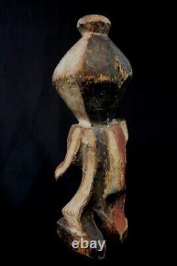 Art Africain Afrique Tribal Classique Ancienne Statue Kela Cubiste RDC 34 Cms