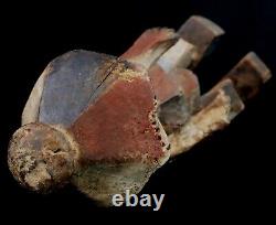Art Africain Afrique Tribal Classique Ancienne Statue Kela Cubiste RDC 34 Cms