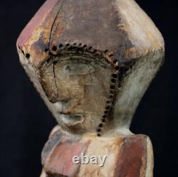 Art Africain Afrique Tribal Classique Ancienne Statue Kela Cubiste RDC 34 Cms