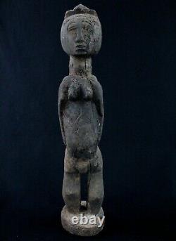 Art Africain Ancienne Epouse Mystique Blolo Bla Baoulé Baule Item 34 Cms