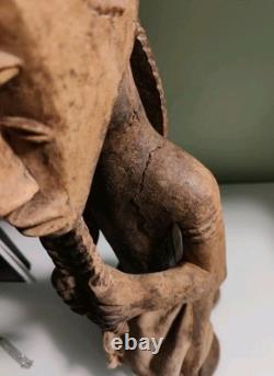 Art Africain /Art Premier Sculpture /Statue Baoulé ancienne /Cote D' Ivoire