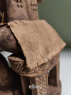 Art Africain /Art Premier Sculpture /Statue Baoulé ancienne /Cote D' Ivoire