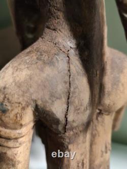 Art Africain /Art Premier Sculpture /Statue Baoulé ancienne /Cote D' Ivoire