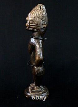 Art Africain Arte Ancien Fétiche Statue Statuette Ibeji Ibedji Yoruba 23 Cms