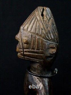 Art Africain Arte Ancien Fétiche Statue Statuette Ibeji Ibedji Yoruba 23 Cms