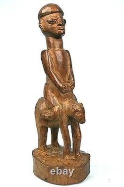 Art Africain Arts Premiers Ancien Cavalier Horseman Yorouba Yoruba 28 Cms
