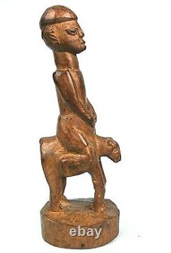 Art Africain Arts Premiers Ancien Cavalier Horseman Yorouba Yoruba 28 Cms