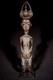 Art Africain Arts Premiers Ancien Fétiche Statue Agni Sur Socle 45,5 Cms ++