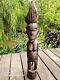 Art Africain Arts Premiers Ancien Fétiche, Sculpture Sur Bois, Faite à La Main