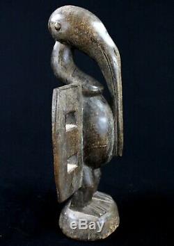 Art Africain Premier Ancien Calao Senoufo Senufo African Bird 29,5 Cms +++++