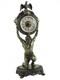 Atlas Titan Horloge Décor Sculpture Figurine Statue Ancienne Finition Bronze 15