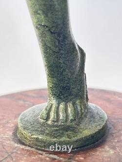 Authentique ancienne SCULPTURE FEMME DANSEUSE BRONZE Art Déco LEVERRIER FAYRAL