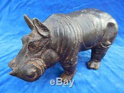 BRONZE ANIMALIER ANCIEN / Old animal bronze HIPPOPOTAME / Hippopotamus TOP
