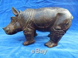 BRONZE ANIMALIER ANCIEN / Old animal bronze HIPPOPOTAME / Hippopotamus TOP