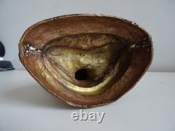 Bouddha Ancienne Statue en Bronze Divinité Inde Hindouisme