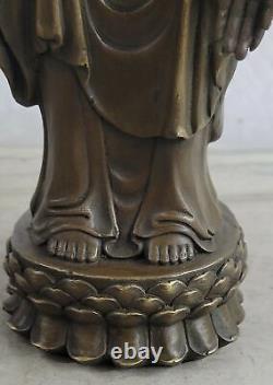 Bouddha Statue Style Ancien Indonésien Style Debout Bronze Maison Deal