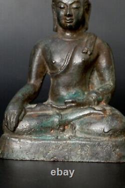 Bouddha ancien bronze Chiang Saen antique Buddha Thailande birmanie burma asie