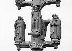 Bretagne statue vierge ancienne Folgoët Finistère