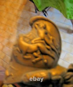 Bronze Buste Dieu Mythologie Grecque Zeus Statue Ancienne De Caractere
