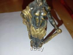 Bronze ancien Hercule antique circa 17e/18e